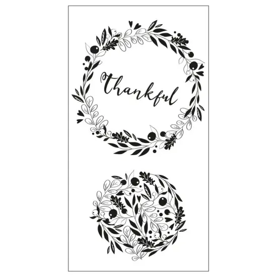 Autumn Wreath Stamp Set - Sizzix {1}