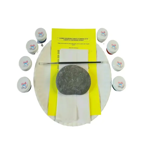 African Savannah Rock Painting Kit & Video Lesson {2}