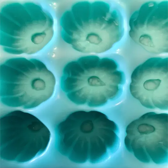 12pc Pumpkin Candy Shape Silicone Mold| Candy Shaped Silicone Mold| Soap| Candle | Mold for Wax| Mold for Resin {2}