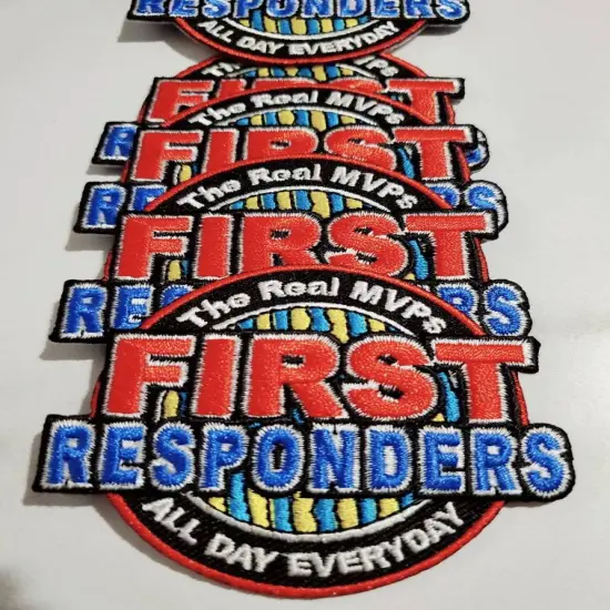 First Responder, The Real MVP, Essential Patch, Patches for Masks, Size 2.75" inches {2}