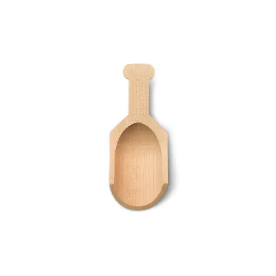 Mini Wooden Scoopers Assorted Sizes, Unfinished, for Bath Salts & Jars | Woodpeckers {3}