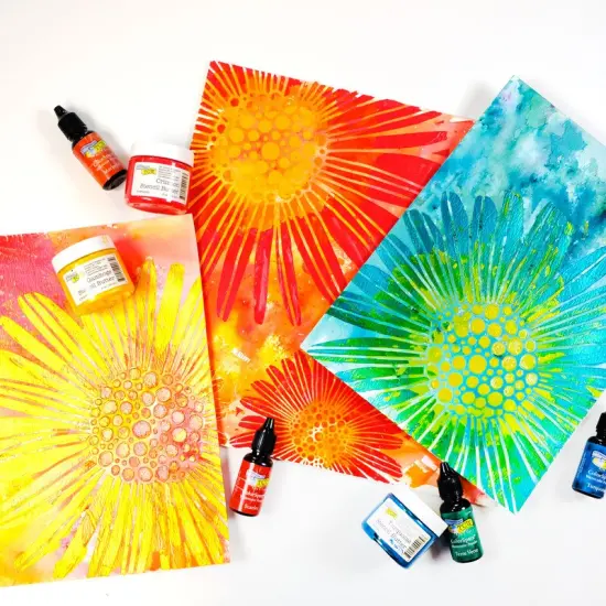 Gamboge Stencil Butter - Crafter's Workshop {2}