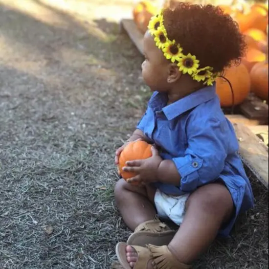 100PCS Artificial Sunflower Heads &ndash; Yellow Silk Fabric Flowers for DIY Crafts, Wedding Decor, Home Party, Hair Clips, Wreaths, Engagement Decorations {3}