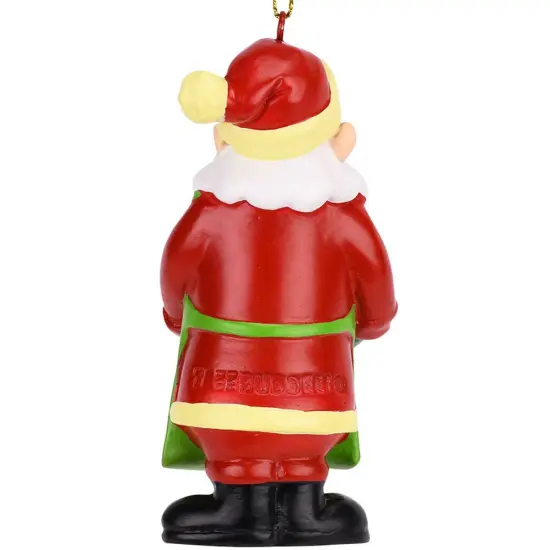 Barista Santa Christmas Tree Coffee Ornament {3}