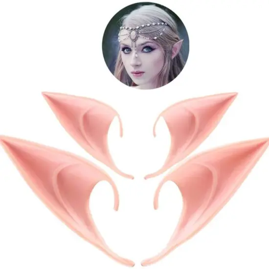 Elf Ears Tip, Costume for Halloween Party, Cosplay Pixie Elf Ear {1}