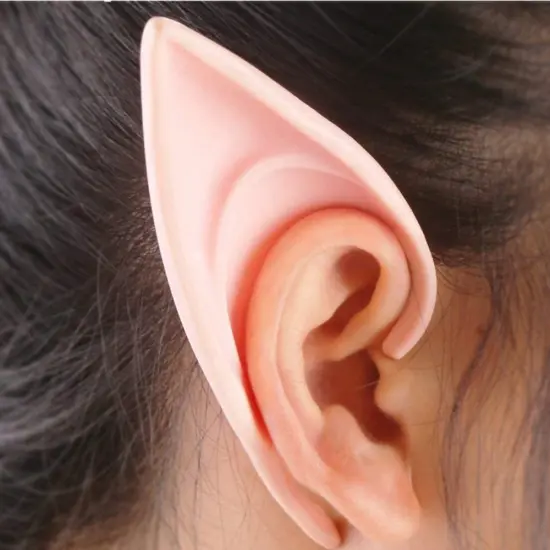 Elf Ears Tip, Costume for Halloween Party, Cosplay Pixie Elf Ear {2}