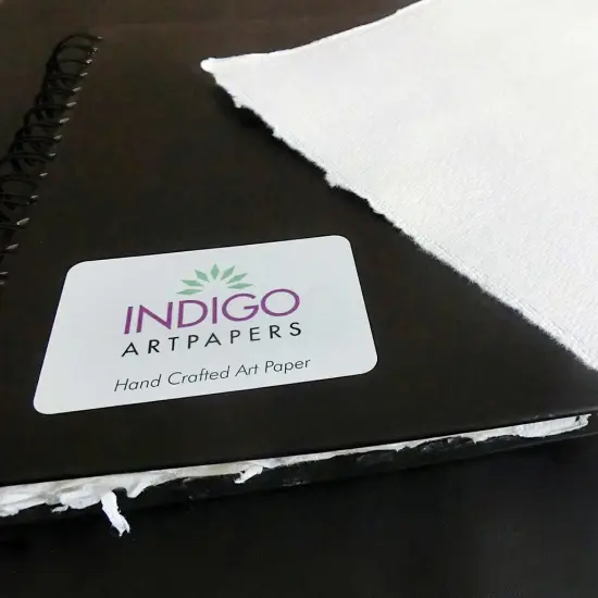 4-Deckle Watercolor Book 100% Cotton 11X14 300 GSM Cold Press 24 Shts / 48 Pages {1}