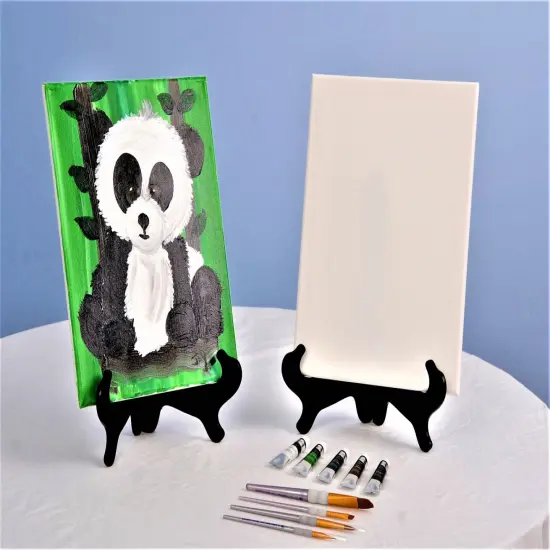 Paint Kit - PJ Panda Acrylic Painting Kit & Video Lesson, Art Gift Set, DIY Craft, Paint At Home, Beginner Painting, Paint Party {2}