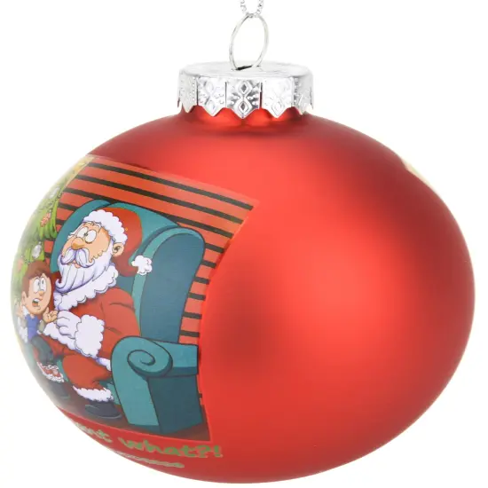 You Want What?! Glass Christmas Ornament {2}