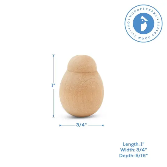 Peg Dolls, Ladybugs or Bees, Multiple Sizes Available, Wood Pieces for Crafts and Decor | Woodpeckers {2}