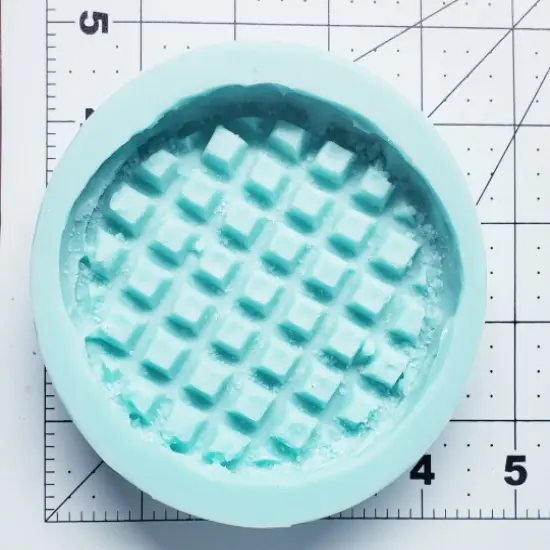 Realistic Waffle Mold| Dessert Shape Silicone Mold| Soap| Candle | Mold for Wax| Mold for Resin {3}