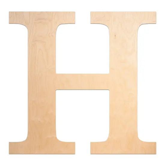 18 in. Unfinished Greek Letters {8}