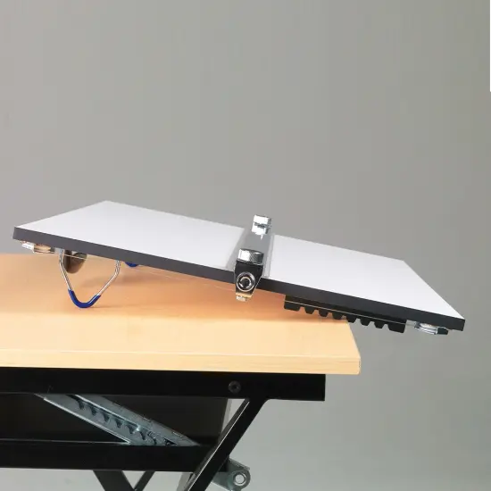 Pro-Draft Parallel Straightedge Board w/Easy-Fold Legs, White, 20" x 26" {3}