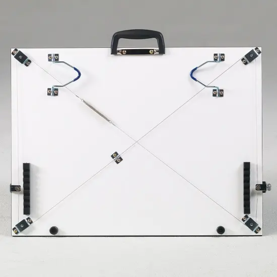 Pro-Draft Parallel Straightedge Board w/Easy-Fold Legs, White, 20" x 26" {2}