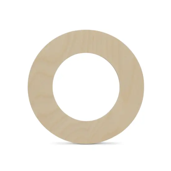 Wooden Letter O 12 inch or 8 inch, Unfinished Large Wood Letters for Crafts | Woodpeckers {1}