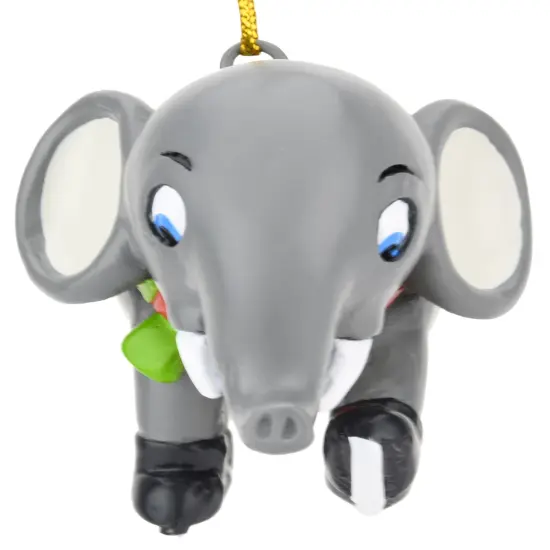 Tree Buddees Learning to Skate Cute Elephant Ice Skating Christmas Ornament {6}