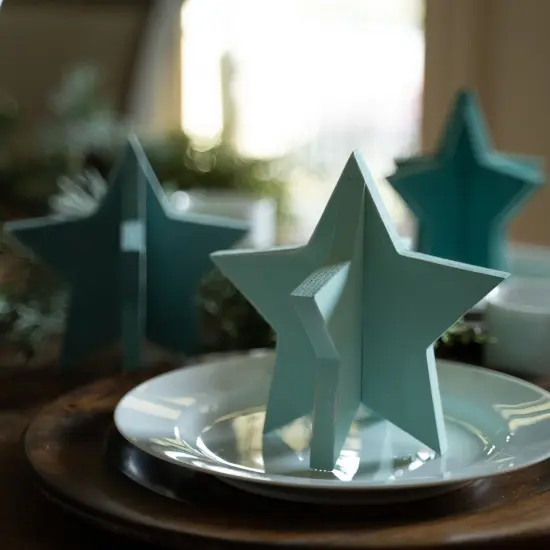 Unfinished Slotted Stars Set of 3 {2}