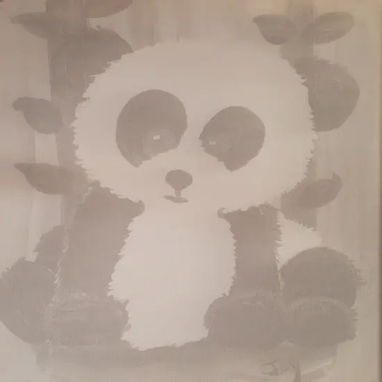 Paint By Colors - PJ Panda Acrylic Painting Kit, Art Gift Set, DIY Craft, Beginner Painting, Paint At Home {3}