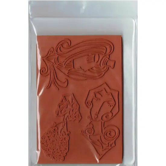 Deep Red Stamps Journaling Sketches 1 Rubber Cling Stamps 4 x 6 inches {3}