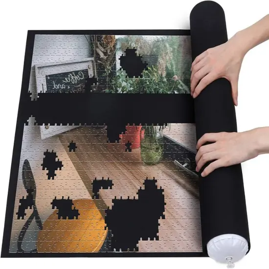Jigsaw Puzzle Roll Mat Table Board Accessory for Puzzles Jigsaw Roll Up to 1500 Pieces {4}