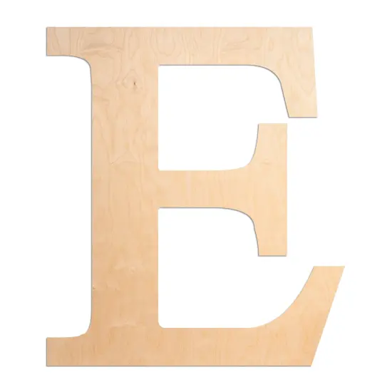 18 in. Unfinished Greek Letters {7}