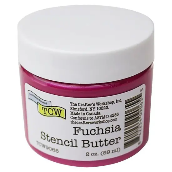 Fuchsia Stencil Butter - Crafter's Workshop {1}