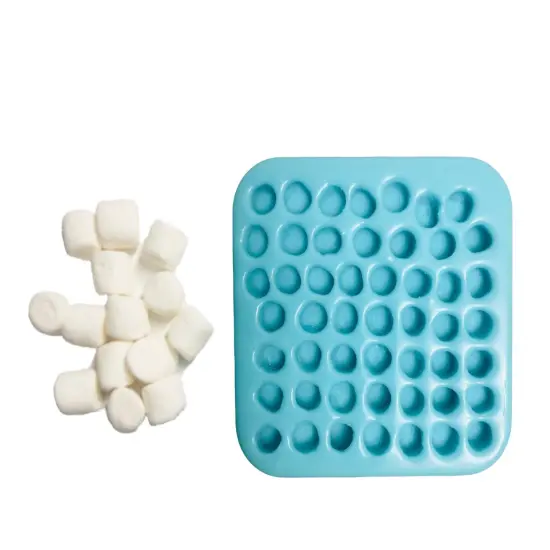 50Pc Mini Marshmallow Silicone Mold. Realistic Marshmallow Food Shape Mold. For Wax | Embed | Soap |Resin Castings {1}