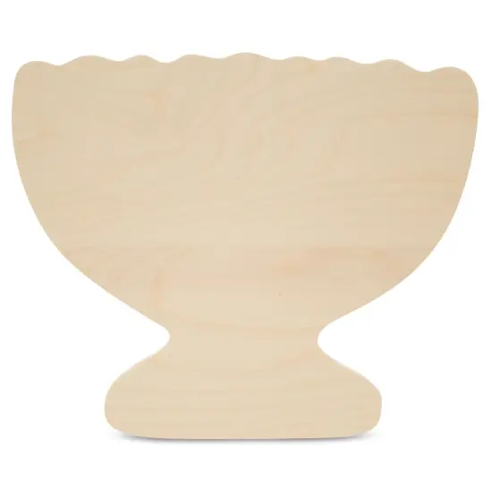 Wooden Menorah Cutout, Classic Shape, for Hanukkah Decor | Woodpeckers {1}