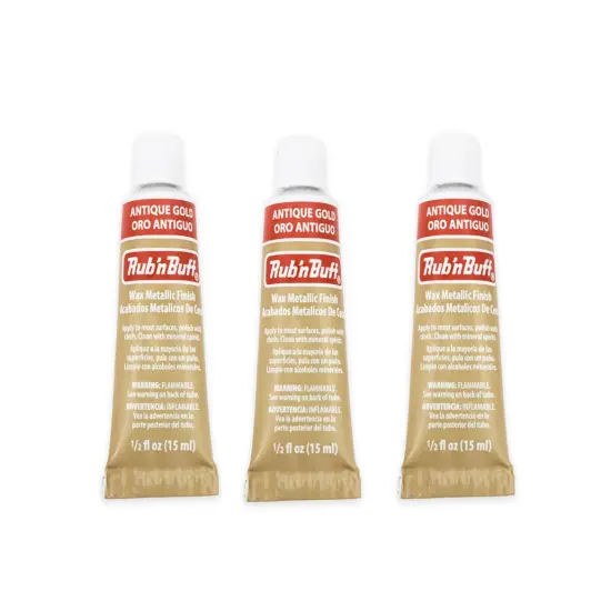 Rub 'n Buff Metallic Antique Gold 3-Pack {1}