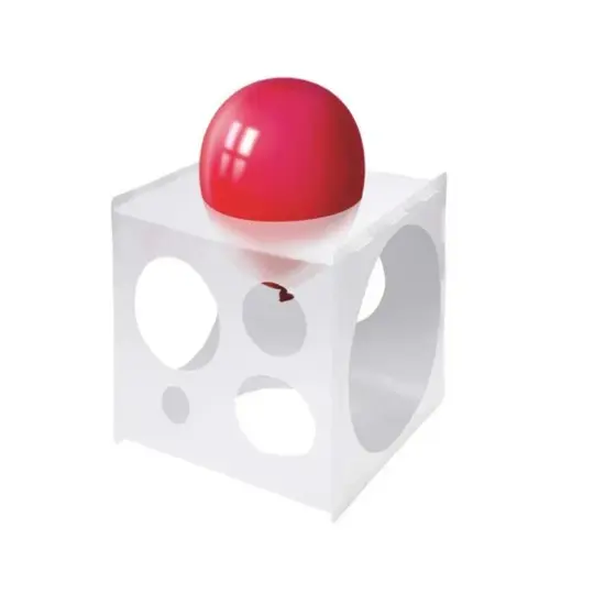 Plastic Balloon Sizer Box 9 Holes Cube Balloon Size Measurement Tool {6}