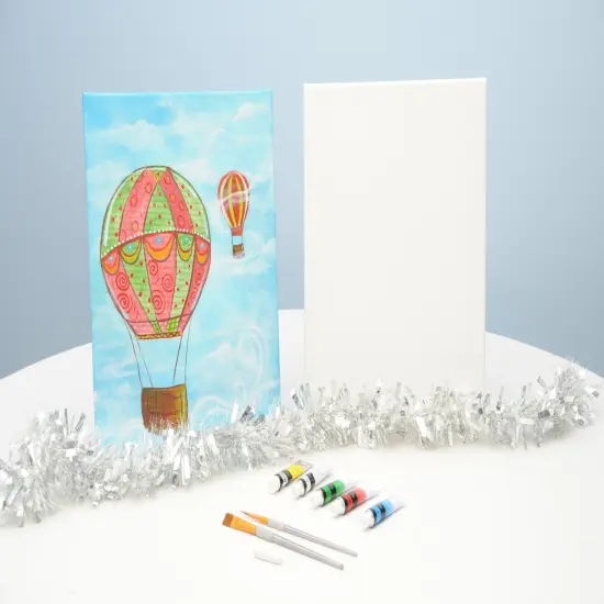 Paint Kit - Up Up and Away Mixed Media Painting Kit & Video Lesson, DIY Craft, Paint At Home, Beginner Painting, Paint Party {2}