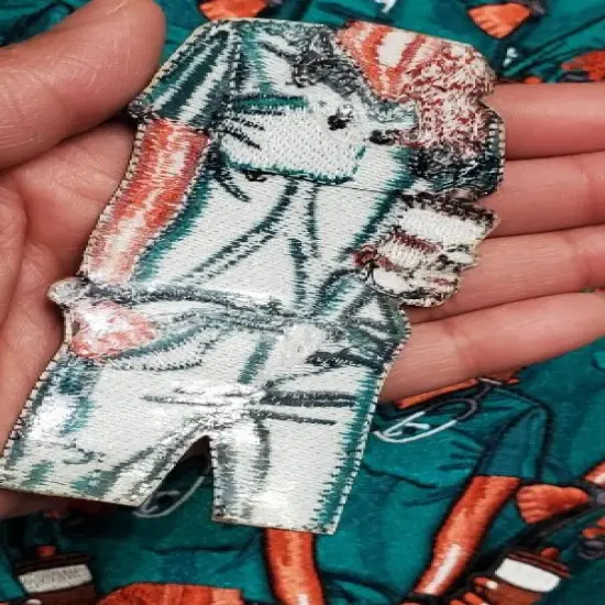 Nurses Care A&rsquo;Latte (Teal Scrubs), Embroidery, Iron-on Applique, Size 4" inches {2}