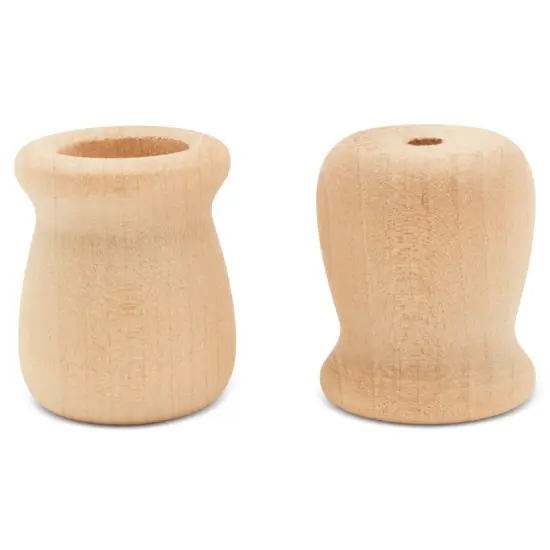 Bean Pot Candle Cups Multiple Sizes Available, Unfinished for Crafts | Woodpeckers {2}