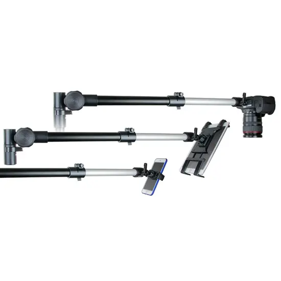 Arkon Mounts DSLRTABMG5 Clamp Stand for DSLR Camera, Tablet, or Phone {4}