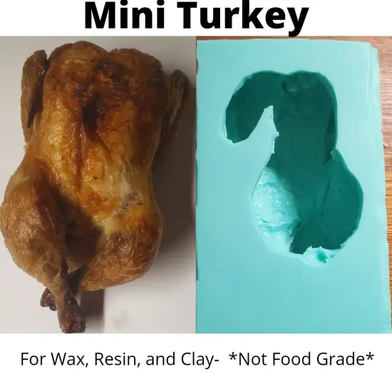 Mini Turkey Silicone Mold {1}