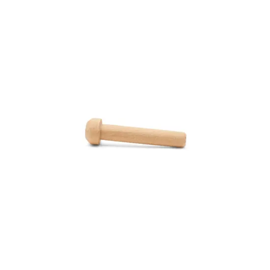Wood Axle Pegs Multiple Sizes Available, Mini Wood Train Craft Parts for Wood Wheels | Woodpeckers {2}