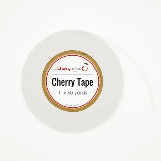 1 Inch Cherry Tape - ACOT Double-Sided Adhesive Tape {1}