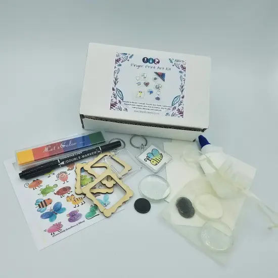 Fingerprint Art Craft Kit by Ink and Trinket Kids {2}