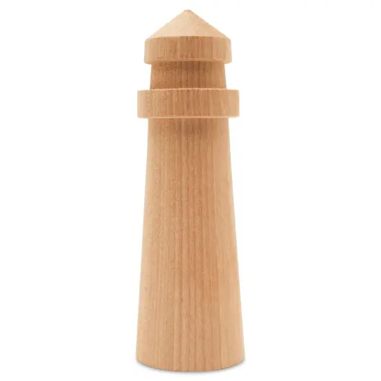 Wood Lighthouse Figures for Decor, Lighthouse Ornaments | Woodpeckers {3}