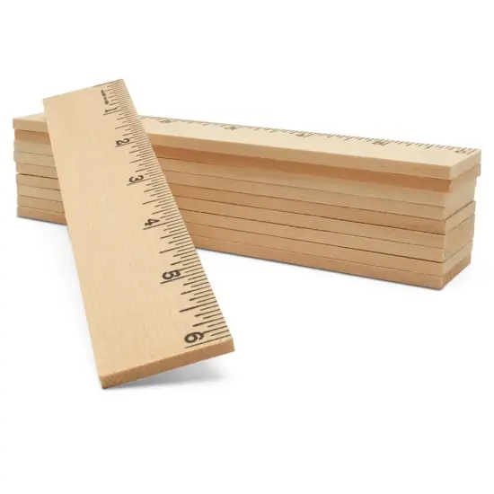 Wooden Rulers , Wood Rulers for School, Crafts and Education | Woodpeckers {4}