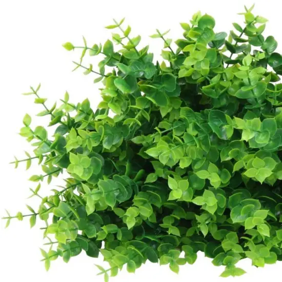 8 Pack Faux Boxwood Shrubs Artificial Plants {4}