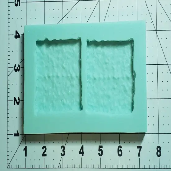 2Pc Realistic Graham Cracker Silicone Mold | Food Shaped Soap| S&rsquo;mores shape wax candle mold {2}