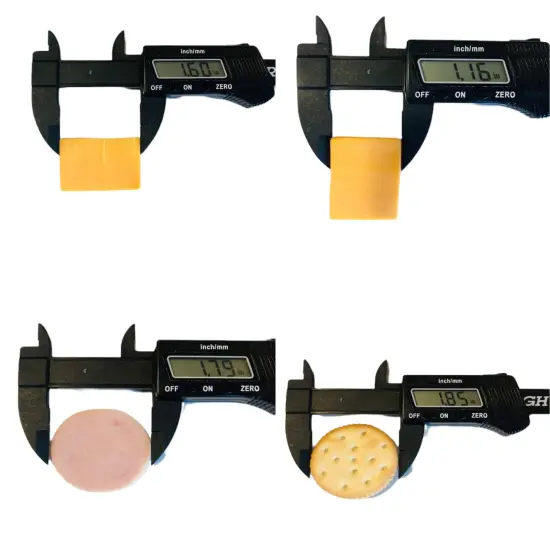 7pc Snackable Sandwich Components Shapes Silicone Mold| Dessert Shape Silicone Mold| Soap| Candle | Mold for Wax| Mold for Resin {2}