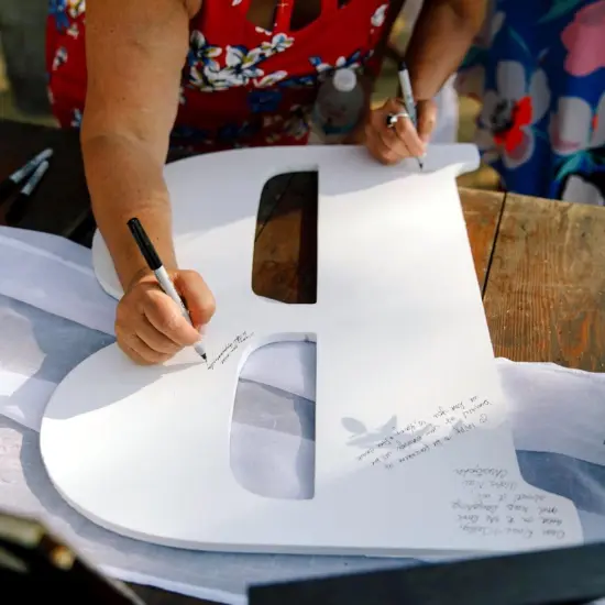 23 In. Letter B, Unfinished Vintage Wood Letter (B) {4}