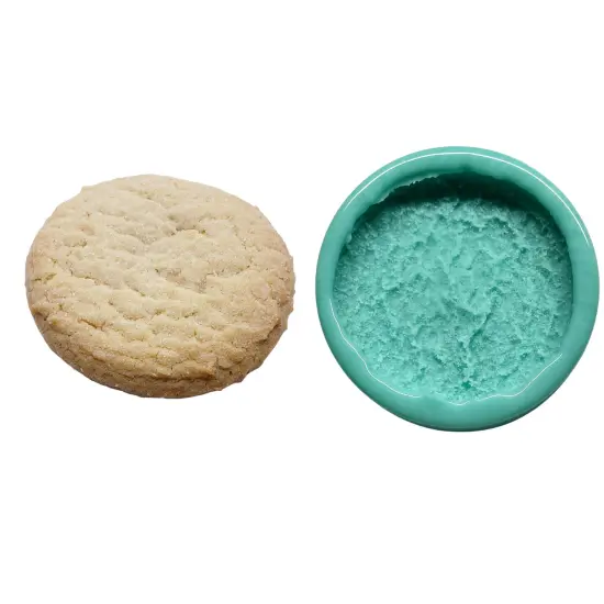 1pc Sugar Cookie Silicone Mold | Realistic Food Shape For Soap Embeds | Candle Embeds | Wax Melts Silicone Mold {1}