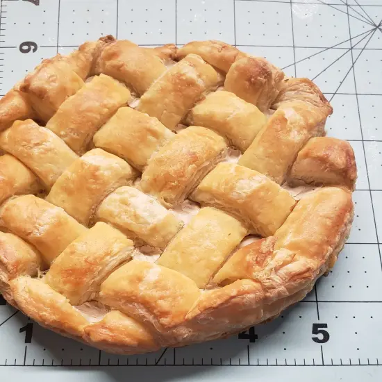 5" Lattice Pie Crust Topper| Pie Crust Shape Silicone Mold| Soap| Candle | Mold for Wax| Mold for Resin {4}