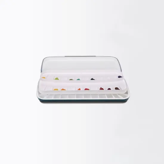 Airtight Double Decker Well Watercolor Palette, 40 Wells {2}