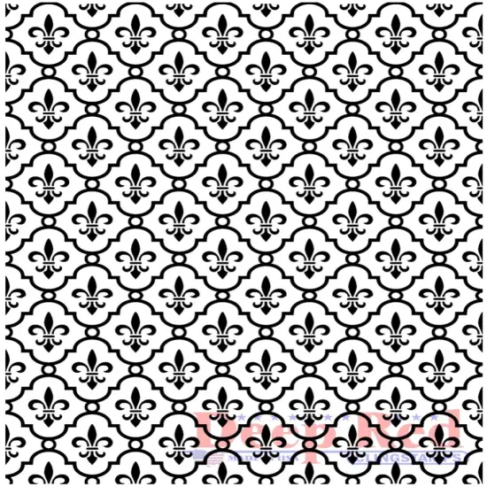 Deep Red Stamps Fleur de lis Background Rubber Cling Stamp 3 x 4 inches {1}