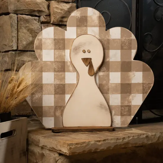 24 in. Unfinished Standing Turkey Kit {2}