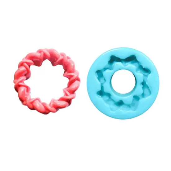 3 Inch Twined Pie Crust Topper {1}